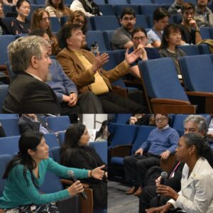 Interactions at Dean's Distinguished Forum